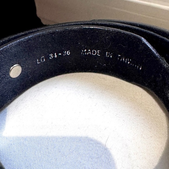 Disney Black Belt with Silver Buckle - Picture 5 of 15